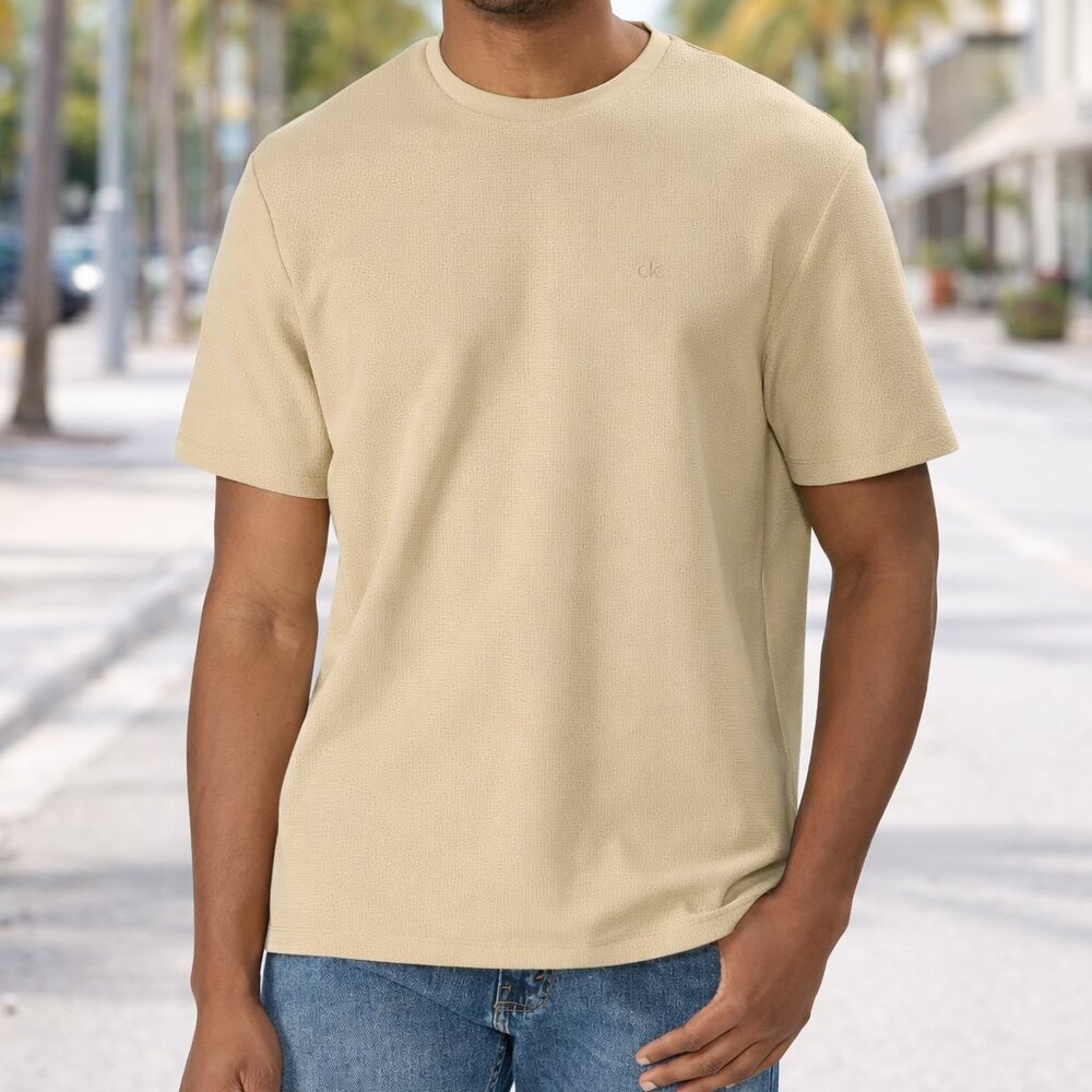 Calvin Klein Men's Waffle Tee